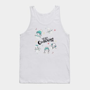 Funny and Kawaii Christmas Tank Top